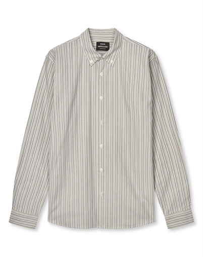 Mads Nørgaard - Oxford Sune Stripe Skjorte - Overland Track